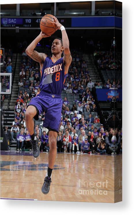 Tyler Ulis Canvas Print featuring the photograph Tyler Ulis by Rocky Widner