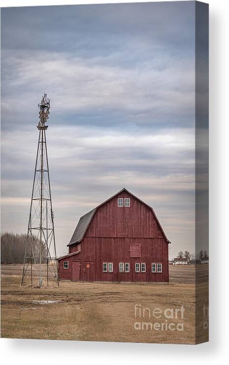 Iconic Canvas Print featuring the photograph Yesteryear by Amfmgirl Photography