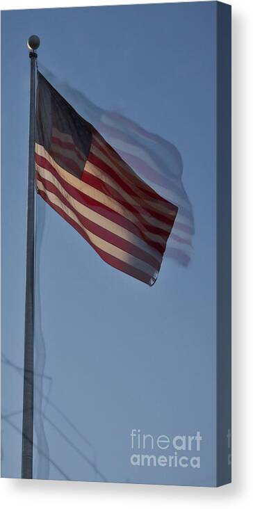 Usa Canvas Print featuring the photograph Fading Glory by Joel Loftus
