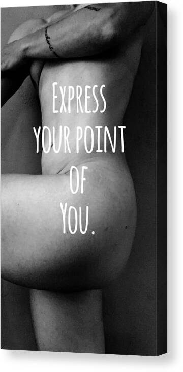 Self-expression Canvas Print featuring the photograph Expression by Sara Young