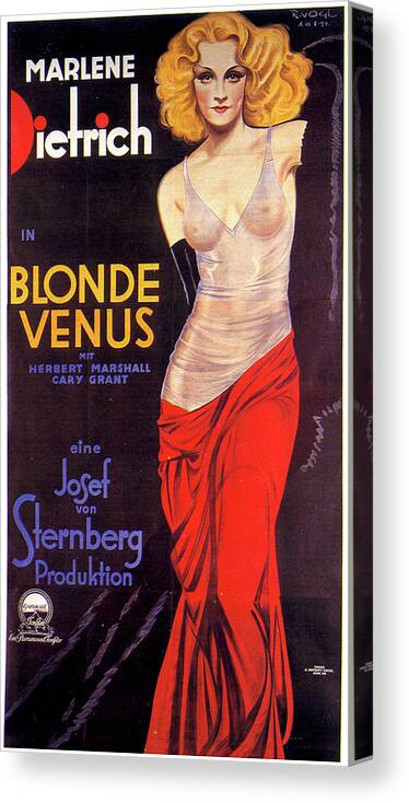 8x10 Print Marlene Dietrich Blonde Venus 1932 #5501352 
