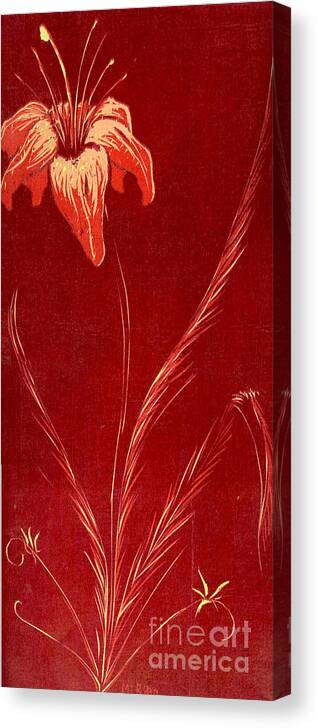Lily Canvas Print featuring the painting Lily - Limited Edition 1 of 4 by Michelle Bien