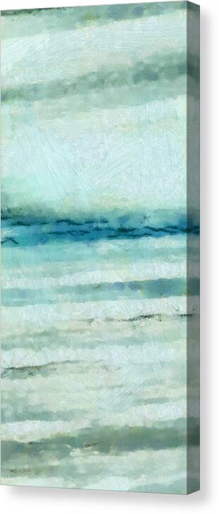 Ocean Canvas Print featuring the digital art Ocean 7 by Angelina Tamez