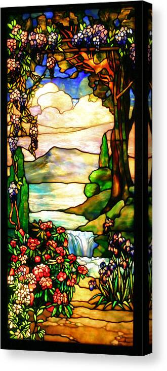 Stained Glass Canvas Print featuring the photograph Stained Glass by Kristin Elmquist