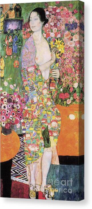 Popular Paintings Famous Paintings Popular Wall Décor Famous Art Gustav Klimt The Dancer   Gustav Klimt Canvas Wall Art