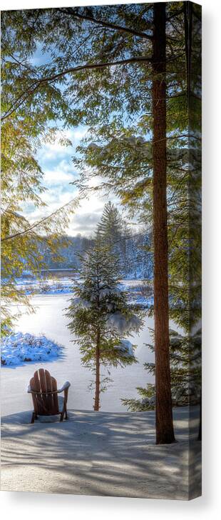 River View Canvas Print featuring the photograph River View by David Patterson