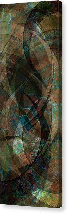 Geometry Canvas Print featuring the digital art Geometry of Chance III by Kenneth Armand Johnson