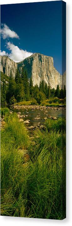 Photography Canvas Print featuring the photograph Mountain Peak, El Capitan, Yosemite by Panoramic Images