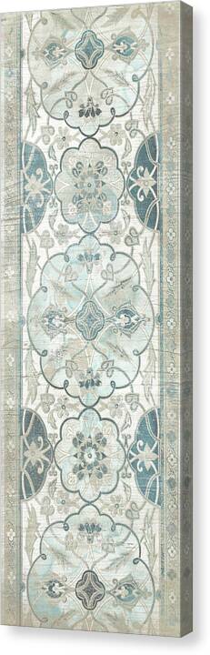 Decorative Canvas Print featuring the painting Vintage Persian Panel II by June Erica Vess