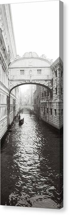 Bridge Canvas Print featuring the photograph Dsc3692 - The bridge of Sighs, Venice by Marco Missiaja