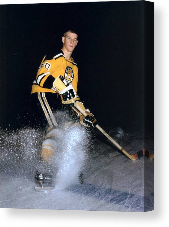 classic Canvas Print featuring the photograph Bobby Orr #1 by Retro Images Archive