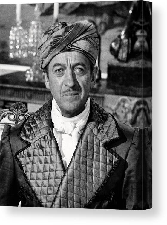 Casino Royale Canvas Print featuring the photograph David Niven in Casino Royale #1 by Silver Screen