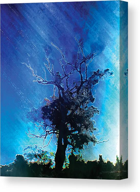 Electric Canvas Print featuring the photograph Electric Tree #1 by The Art of Marsha Charlebois