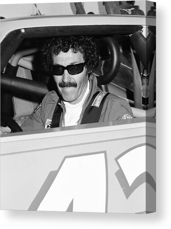 classic Canvas Print featuring the photograph Richard Petty #10 by Retro Images Archive