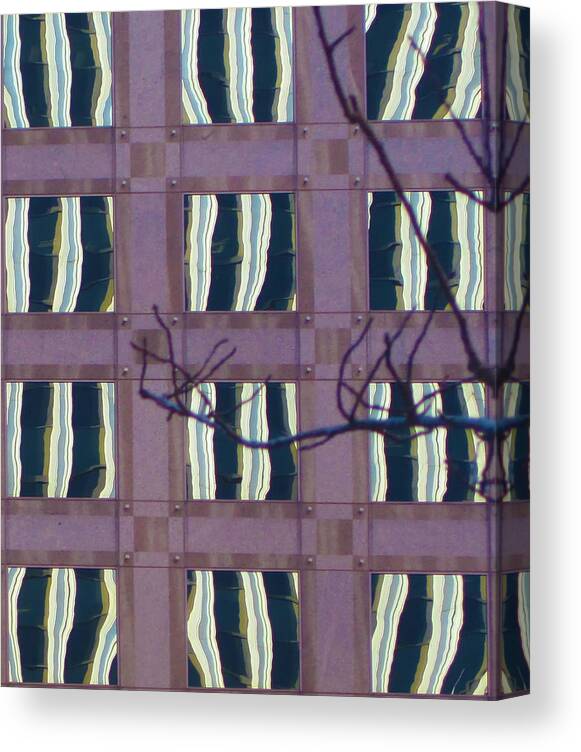 Windows Canvas Print featuring the photograph 12 Windows by Jessica Levant
