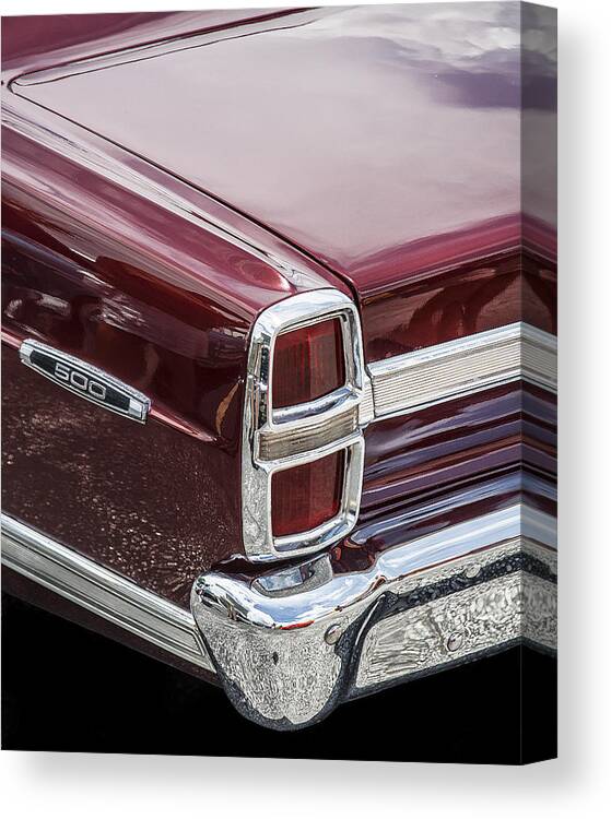 1967 Canvas Print featuring the photograph 1967 Ford Fairlane 500XL by Rich Franco
