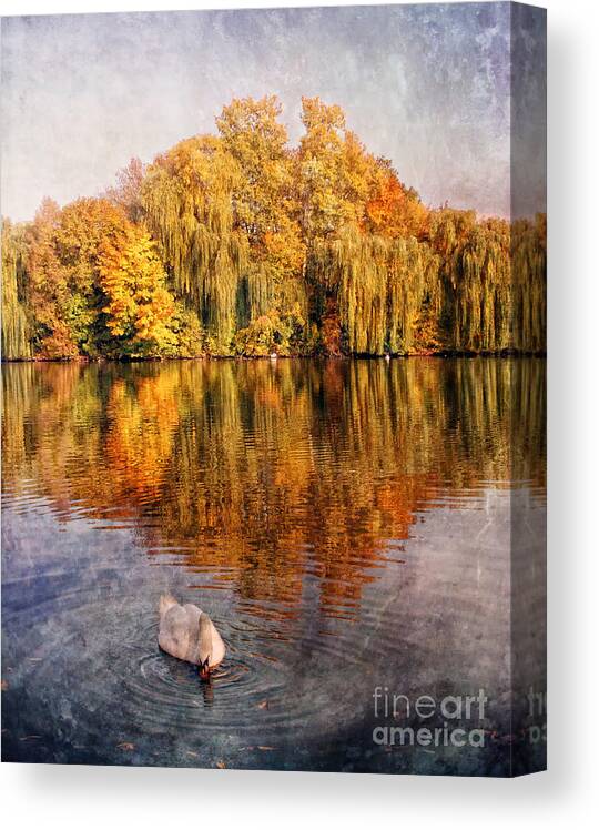 Autumn Canvas Print featuring the photograph Autumn #2 by Justyna Jaszke JBJart