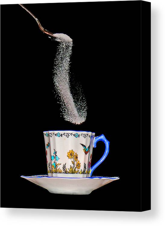 Tea Canvas Print featuring the photograph Tea Time by Stuart Harrison