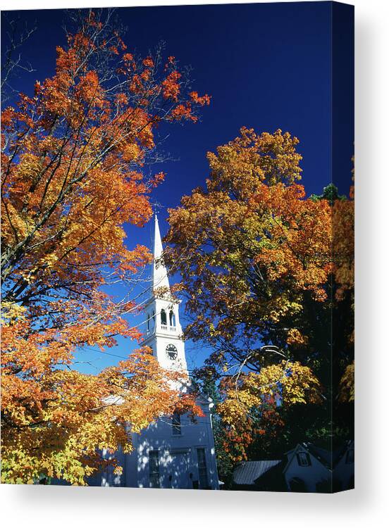 Adnt Canvas Print featuring the photograph USA, Vermont, Northeast Kingdom #2 by Walter Bibikow