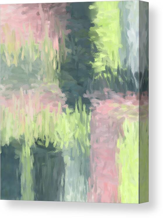 Canvas Print featuring the painting Abstract #478 by Lee Ann Asch
