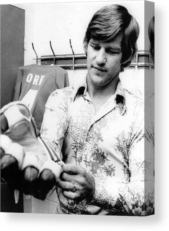classic Canvas Print featuring the photograph Bobby Orr #7 by Retro Images Archive