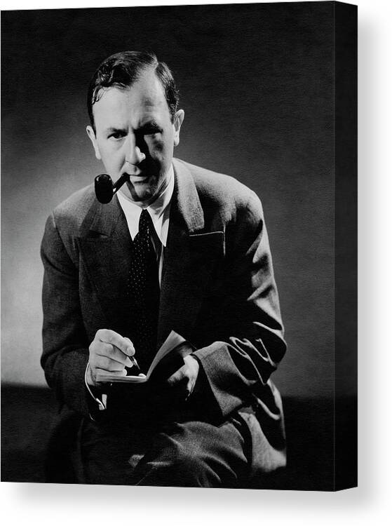 Artist Canvas Print featuring the photograph A Portrait Of George Grosz by Horst P. Horst