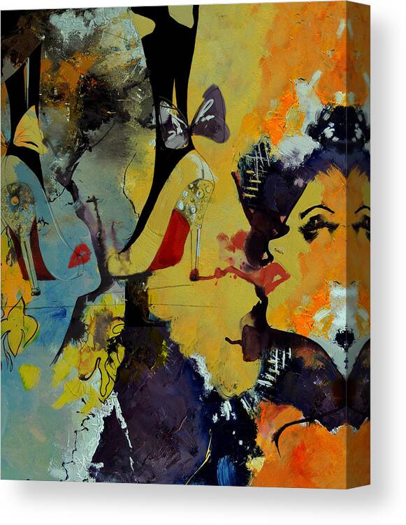 Abstract Women 010 Canvas Print Canvas Art By Corporate Art Task