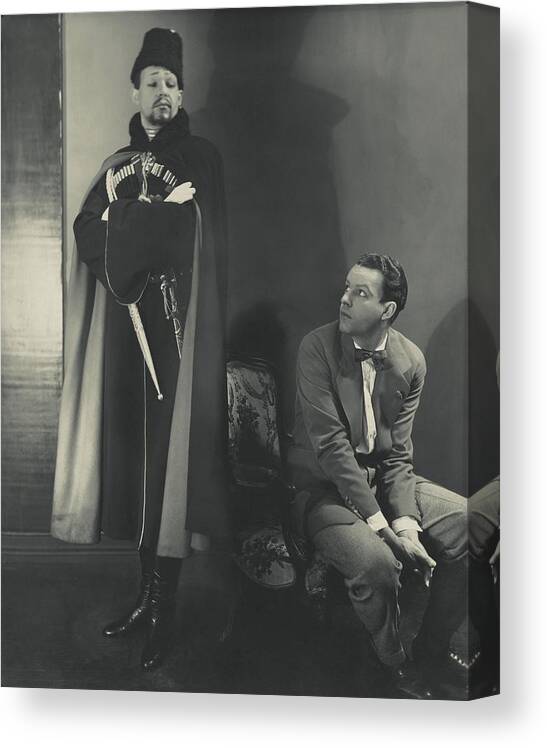 Actor Canvas Print featuring the photograph Alfred Lunt In The Guardsman by Edward Steichen