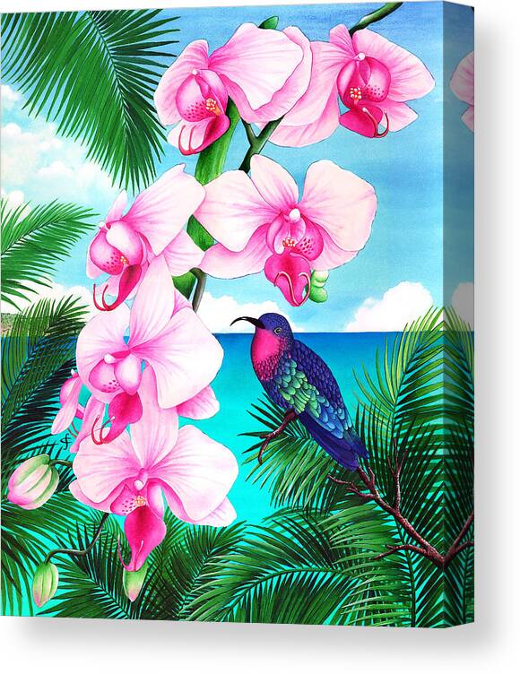Animal Canvas Print featuring the photograph Anticipation by MGL Meiklejohn Graphics Licensing