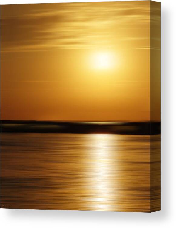 Photography Canvas Print featuring the photograph Atlantic Harbor Morning by Deborah Smith