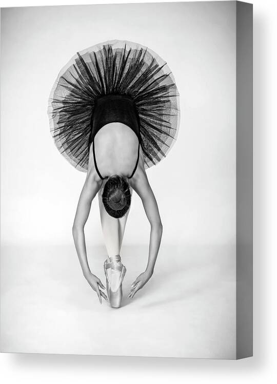 Dance Canvas Print featuring the photograph Ballet Technique by Pauline Pentony Ma