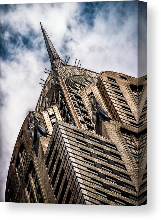 Chrysler Building Canvas Print featuring the photograph Chrysler Building by James Howe