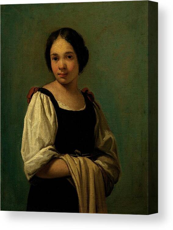 Woman Canvas Print featuring the photograph Cifrondi Antonio, Peasant Girl, 1720 by Everett