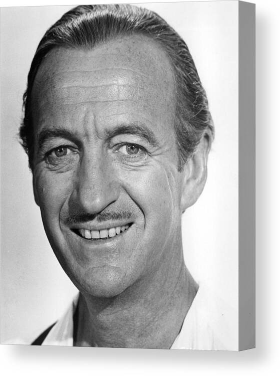 Casino Royale Canvas Print featuring the photograph David Niven in Casino Royale by Silver Screen