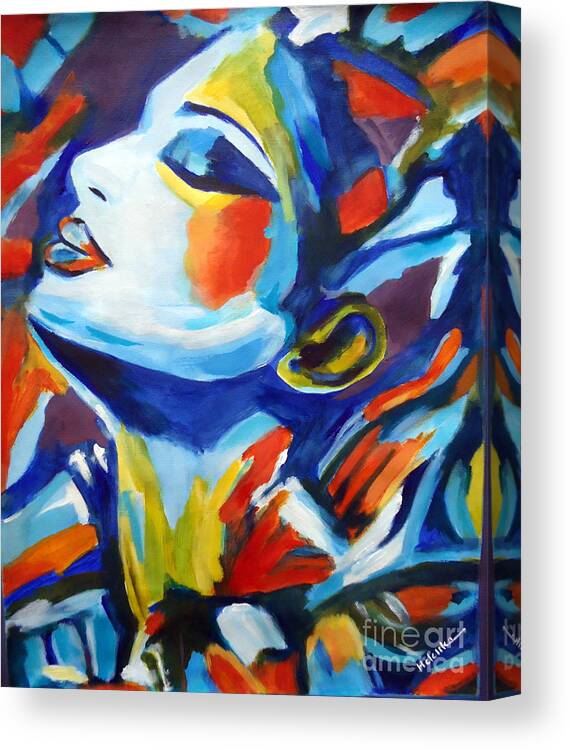 Art Canvas Print featuring the painting Elation by Helena Wierzbicki