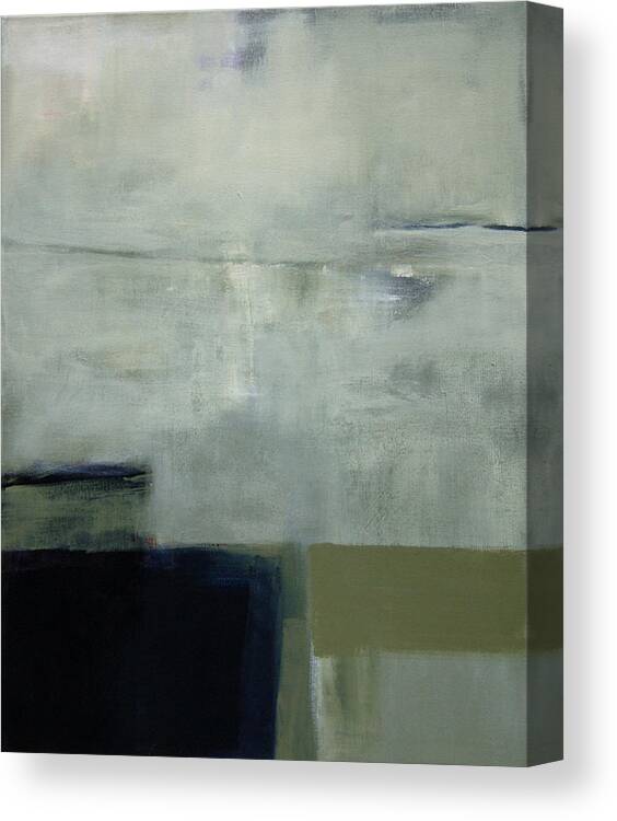 Minimalism Canvas Print featuring the painting Forward by Victoria Kloch
