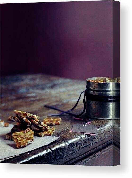 Cooking Canvas Print featuring the photograph Indian Brittle by Romulo Yanes