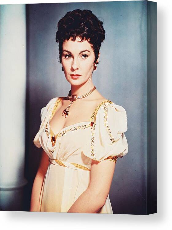 Spartacus Canvas Print featuring the photograph Jean Simmons in Spartacus by Silver Screen