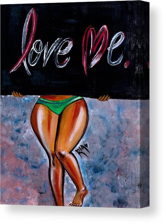 Artbyria Canvas Print featuring the photograph More To Love by Artist RiA