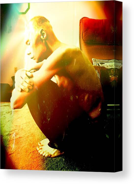 Reflection Canvas Print featuring the photograph Reflection by Michael TMAD Finney