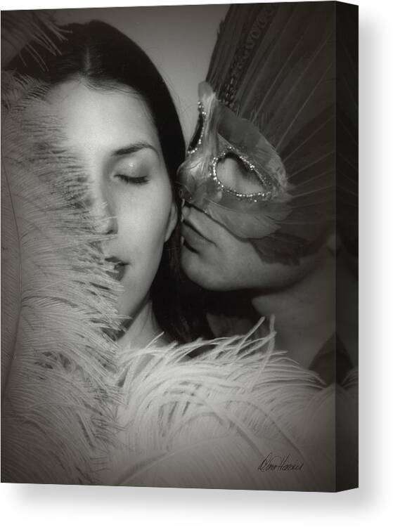 Masquerade Canvas Print featuring the photograph Secrets by Diana Haronis