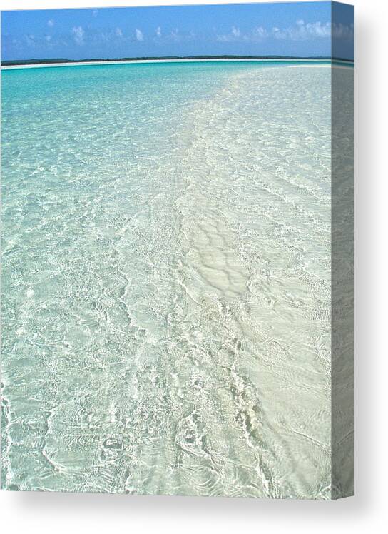 Water Canvas Print featuring the photograph Shallows at Joe's by Kim Pippinger