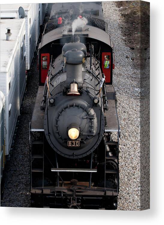 Bristol Canvas Print featuring the photograph Southern Railway #630 Steam Engine by Denise Beverly