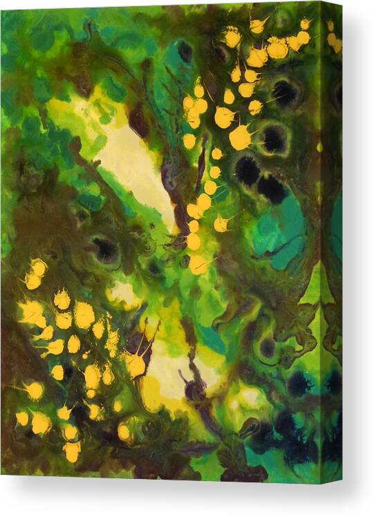 Summer Dream Canvas Print featuring the painting Summer dream by Beata Rodee