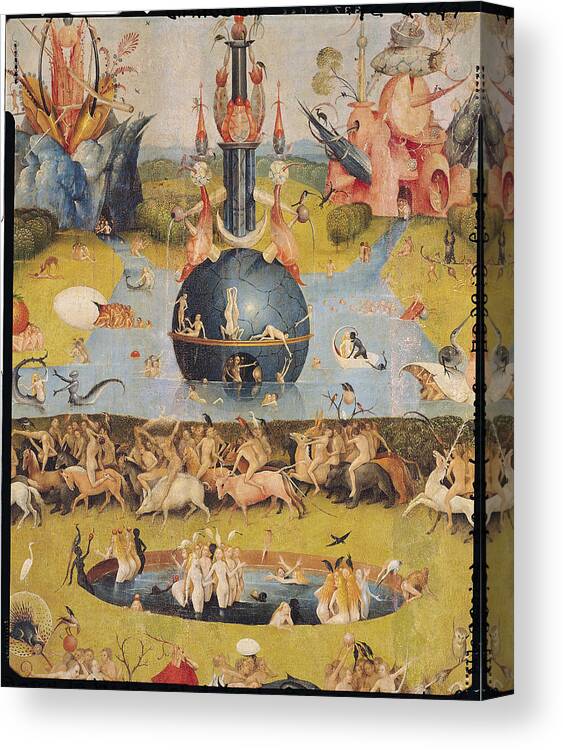 The Garden Of Earthly Delights Allegory Of Luxury Detail Of The