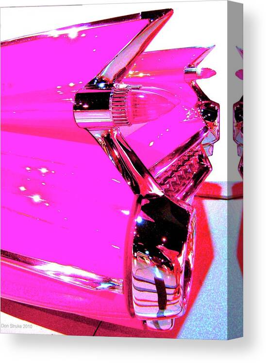 Tail Fin Canvas Print featuring the photograph The King's Favorite Gift by Don Struke