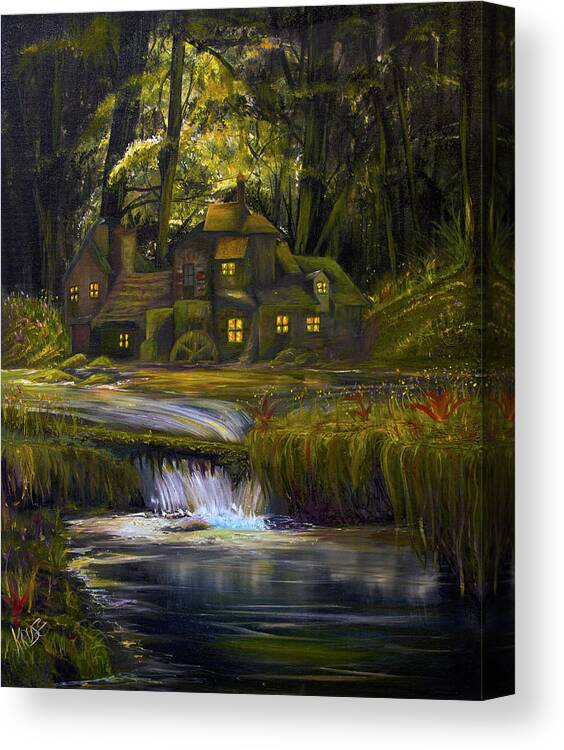 Mill Canvas Print featuring the painting The Mill by James Kruse