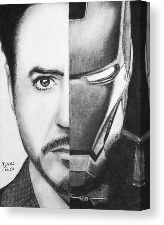 Learn How to Draw Iron Man Face (Iron Man) Step by Step : Drawing Tutorials