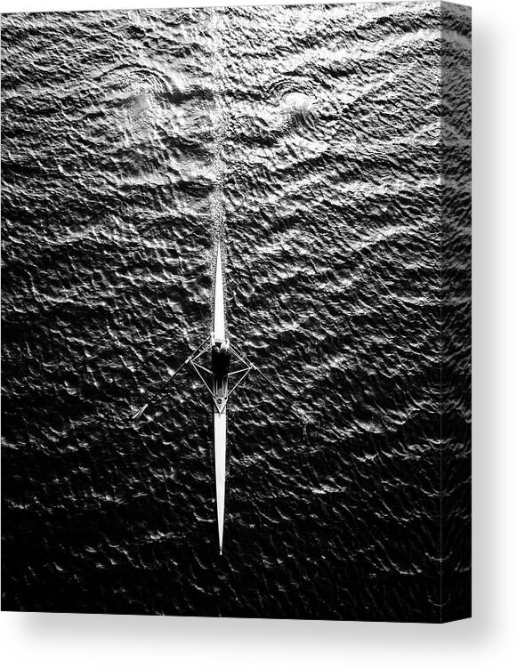 Row Canvas Print featuring the photograph Untitled by Friedhelm Hardekopf