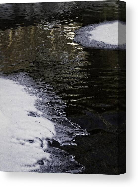 Winter Jewels Canvas Print featuring the photograph Winter Jewels IX by Alan Norsworthy